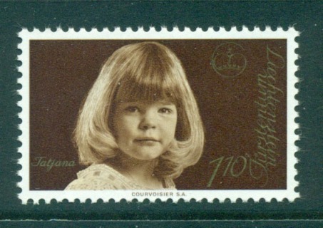 Liechtenstein-1977-Princess-Tatjana-MUH-lot58291