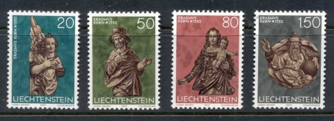 Liechtenstein-1977-Sculptures-MUH