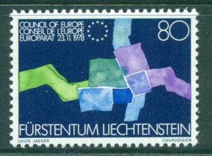 Liechtenstein-1978-Council-of-Europe-MUH-lot58642