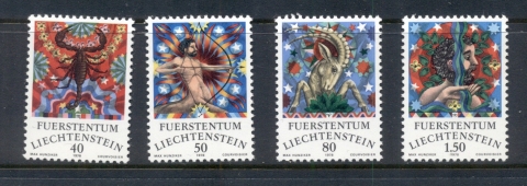 Liechtenstein-1978-Zodiac-Signs-MUH