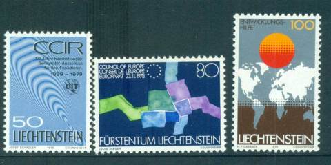 Liechtenstein-1979-Council-of-Europe-MUH-lot58302