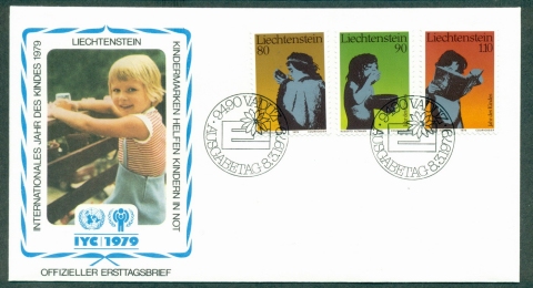 Liechtenstein-1979-IYC-International-Year-of-the-Child-FDC-lot32018