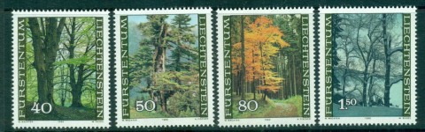 Liechtenstein-1980-Trees-MUH-lot58313