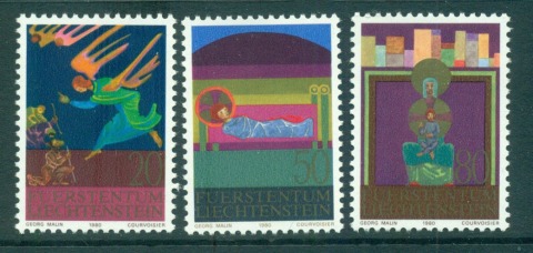 Liechtenstein-1980-Xmas-MUH-lot58314