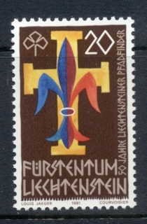 Liechtenstein-1981-Boy-Scouts-Girl-Guides-MUH