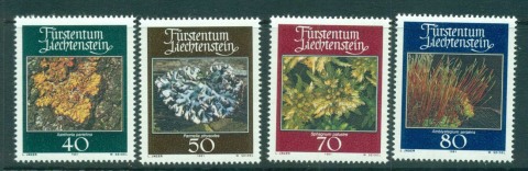 Liechtenstein-1981-Mosses-Lichens-MUH-lot58321