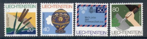 Liechtenstein-1983-Protection-of-Shores-Coasts-MUH