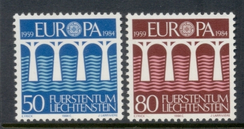 Liechtenstein-1984-Europa-MUH-2