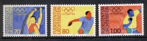 Liechtenstein-1984-Summer-Olympics-MUH