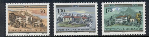 Liechtenstein-1985-Monasteries-MUH