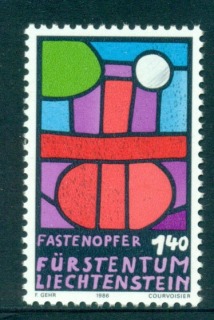 Liechtenstein-1986-Fasting-Sacrifice-MUH-lot58363