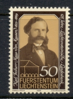 Liechtenstein-1986-Karl-von-Hausen-MUH