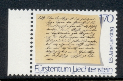 Liechtenstein-1987-Constitution-of-1962-MUH