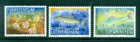 Liechtenstein-1987-Fish-MUH-lot58375