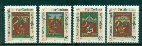 Liechtenstein-1987-Xmas-MUH-lot58379