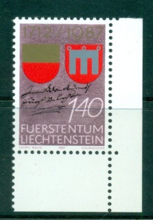 Liechtenstein-1987-vaduz-County-Purchase-MUH-lot58377