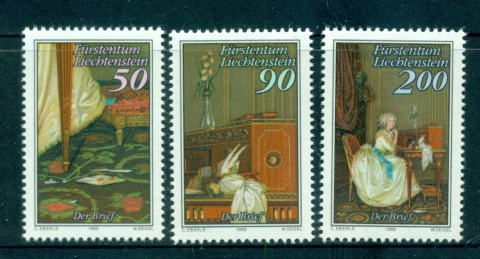 Liechtenstein-1988-Marie-Therese-de-Lamballe-MUH-lot58388