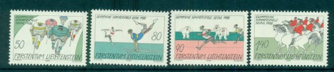 Liechtenstein-1988-Olympics-MUH-lot58385