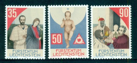 Liechtenstein-1988-Xmas-MUH-lot58387