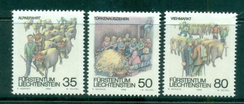 Liechtenstein-1989-Folklore-MUH-lot58394