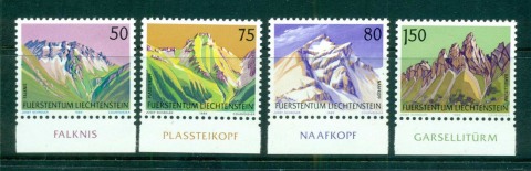 Liechtenstein-1989-Mountains-MUH-lot58393