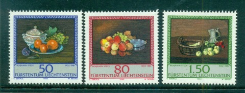 Liechtenstein-1990-Paintings-MUH-lot58402