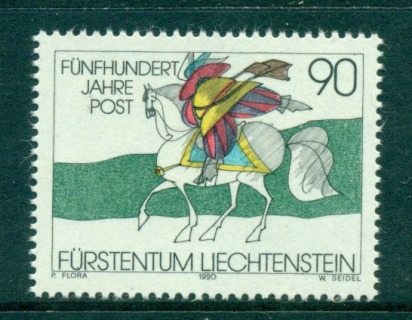 Liechtenstein-1990-Postal-Communications-MUH-lot58404