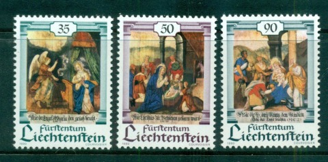 Liechtenstein-1990-Xmas-MUH-lot58405