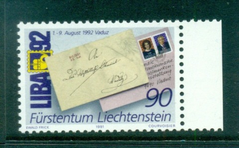 Liechtenstein-1991-LIBA-92-MUH-lot58413