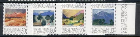 Liechtenstein-1991-Paintings-MUH