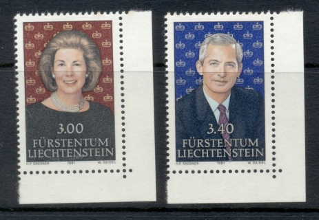 Liechtenstein-1991-Royal-family-MUH