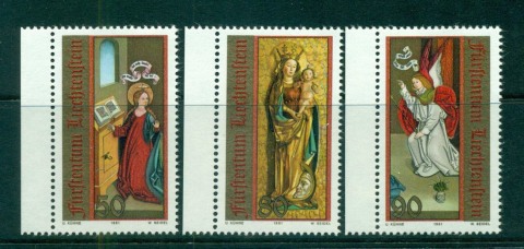 Liechtenstein-1991-Xmas-MUH-lot58414