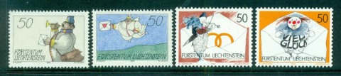 Liechtenstein-1992-Greetings-MUH-lot58418