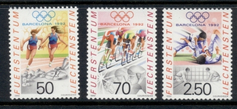 Liechtenstein-1992-Summer-Olympics-Barcelona-MUH-2