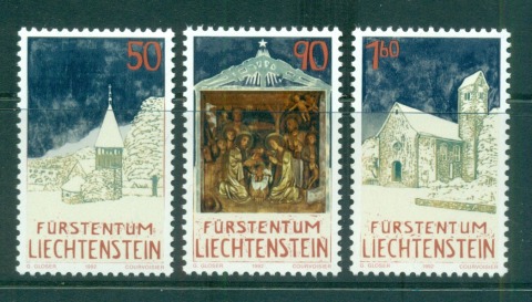 Liechtenstein-1992-Xmas-MUH-lot58422