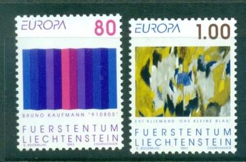 Liechtenstein-1993-Europa-MUH-lot58424