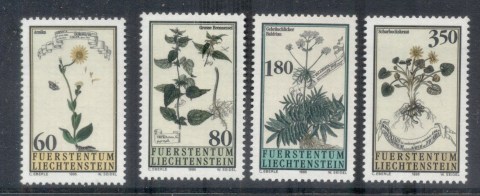 Liechtenstein-1993-Flowers-MUH