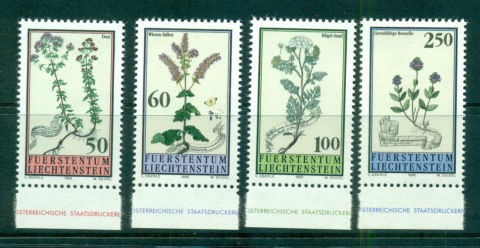 Liechtenstein-1993-Meadow-Plants-MUH-lot58431