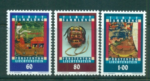 Liechtenstein-1993-Tibetan-Art-MUH-lot58426