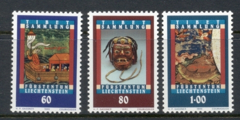 Liechtenstein-1993-Tibetan-Art-MUH