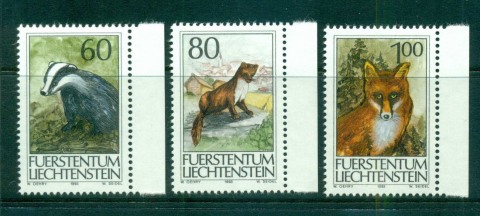 Liechtenstein-1993-Wild-Animals-MUH-lot58430