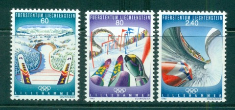 Liechtenstein-1993-Winter-Olympics-Lillehammer-MUH-lot58433