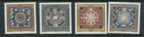 Liechtenstein-1994-The-Four-Elements-MUH