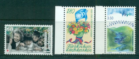 Liechtenstein-1995-Anniversaries