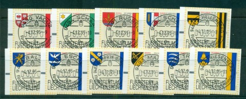 Liechtenstein-1995-Arms-FRAMAS-MUH-lot58453