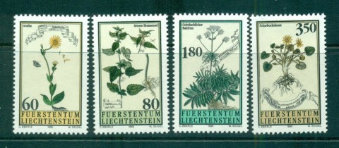 Liechtenstein-1995-Meadow-Plants-MUH-lot58447