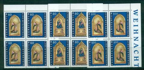 Liechtenstein-1995-Xmas-Blk-4MUH-lot58449