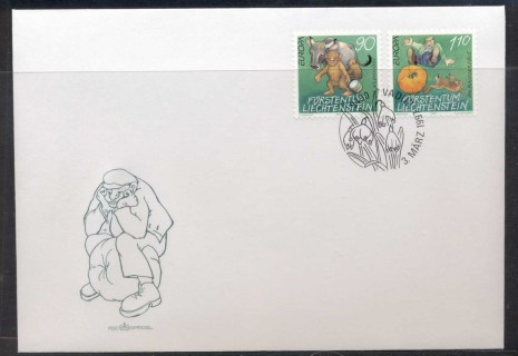 Liechtenstein-1997-Europa-Myths-legends-FDC