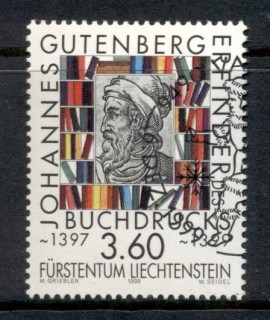 Liechtenstein-1999-Johann-Gutenberg-CTO