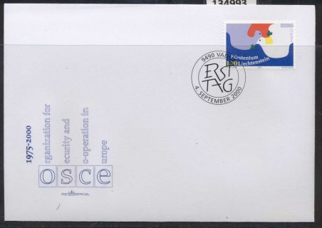 Liechtenstein-2000-OSCE-European-Security-Cooperation-Conference-FDC